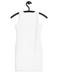 Peyi Kilti #2_ Orange accent White Sexy Dress