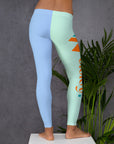 Green-Blue: " Wololoy! " leggings