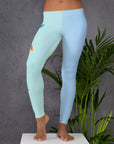 Green-Blue: " Wololoy! " leggings