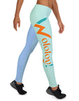 Green-Blue: " Wololoy! " leggings