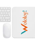 White:" Wololoy! " mouse pad