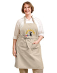 "Kote Lanbi An?" Organic cotton apron