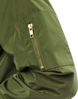Olive - "Sa Linyon Ka Bay" Premium bomber jacket