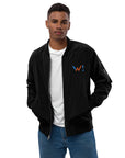 Olive - "Sa Linyon Ka Bay" Premium bomber jacket
