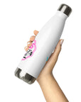 White: " Boss Lady " Wololoy! Stainless Steel Water Bottle