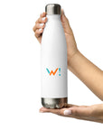 White: " Boss Lady " Wololoy! Stainless Steel Water Bottle