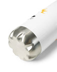 White: " Kote Lanbi An? " Stainless Steel Water Bottle