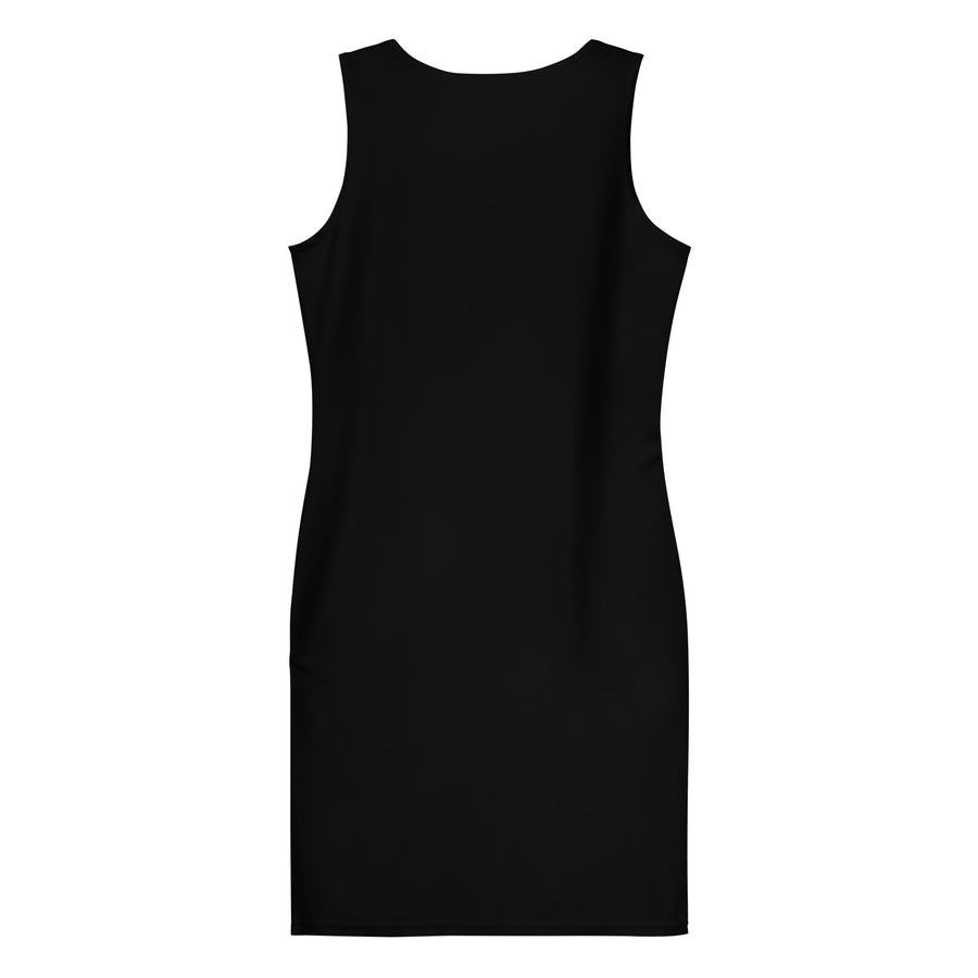 Peyi Kilti _Orange accent Black Sexy Dress
