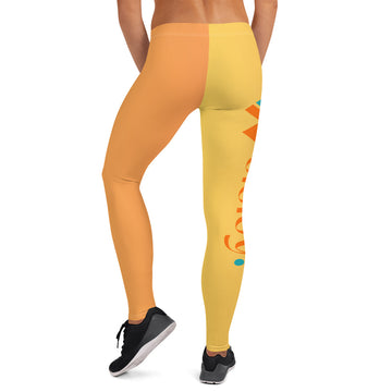 Yellow-Orange: " Wololoy! " leggings