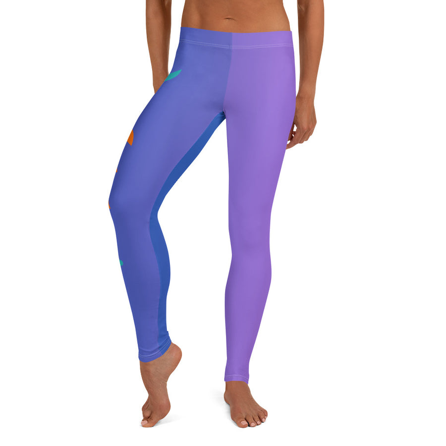 Purple-Violet: " Wololoy! " leggings