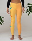 Yellow-Orange: " Wololoy! " leggings