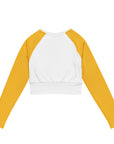 Long-(Yellow) sleeves crop top/ shirt - "Kote Lanbi An?"