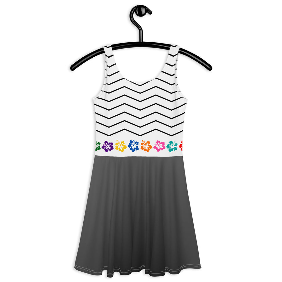 Choublak _ Black Skater Dress