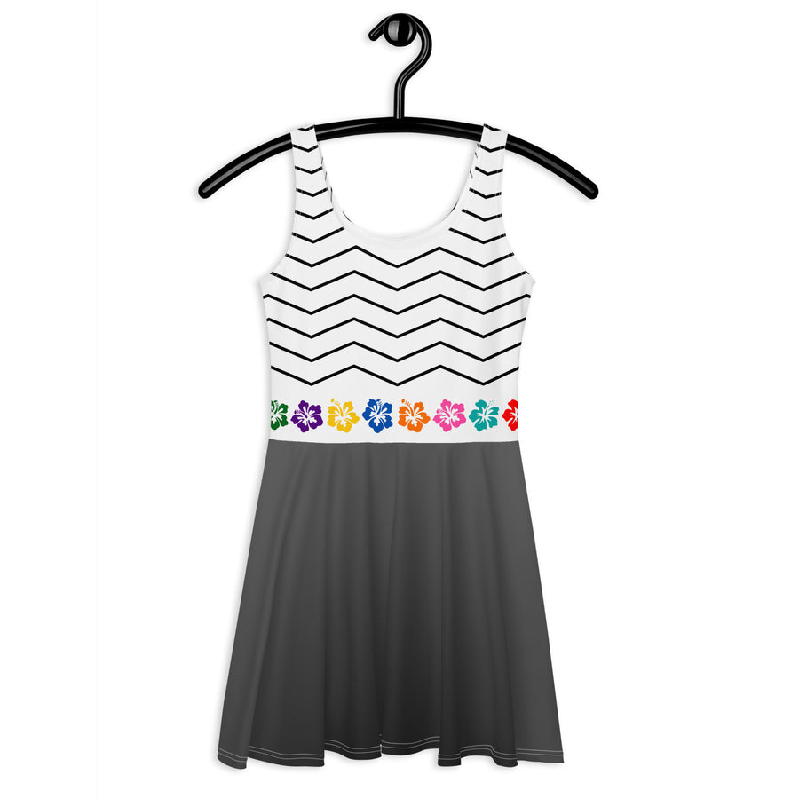 Choublak _ Black Skater Dress