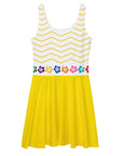 Choublak _ Yellow Skater Dress