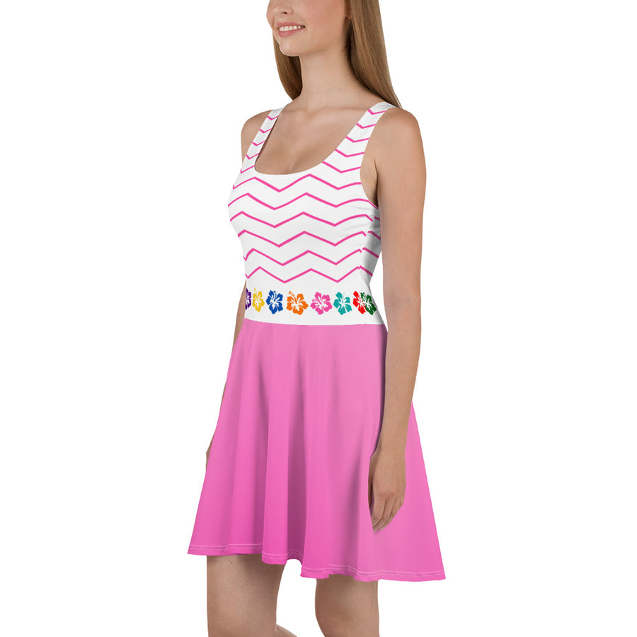 Choublak _ Pink Skater Dress