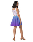 Choublak _ Purple Skater Dress