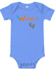 Gray footprint: "Ti-Piti" Wololoy! babysuit