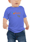 Gray footprint: "Ti-Piti" Wololoy! baby T-shirt