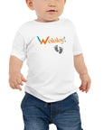 Gray footprint: "Ti-Piti" Wololoy! baby T-shirt