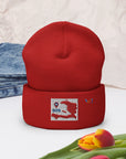 509 Red Map embroidered Cap