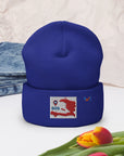 509 Red Map embroidered Cap