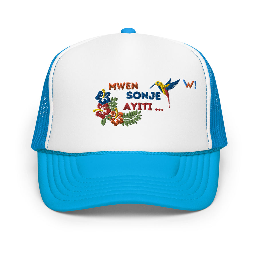 "Mwen Sonje Ayiti" Foam hat