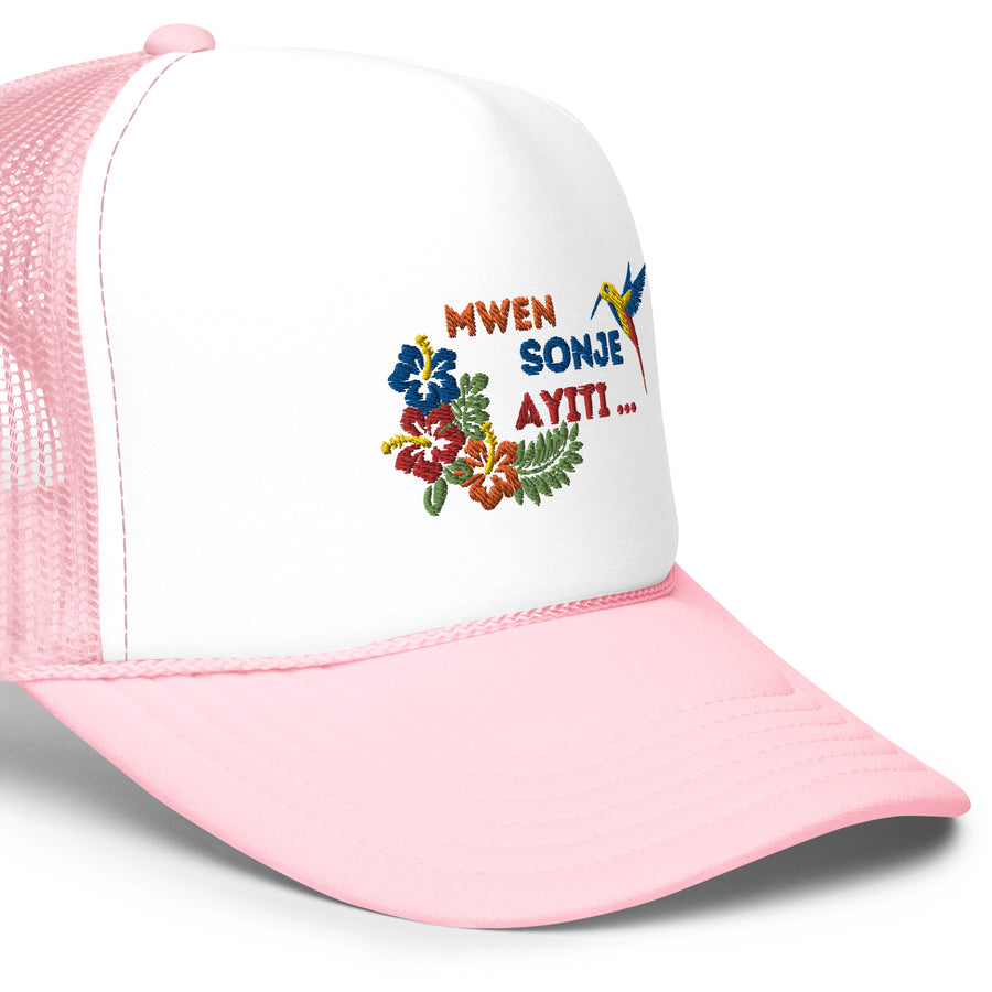 "Mwen Sonje Ayiti" Foam hat