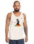 Gray accent: " Wifout!" - Unisex Tank Top