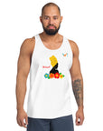 Yellow accent: " Wifout!" - Unisex Tank Top