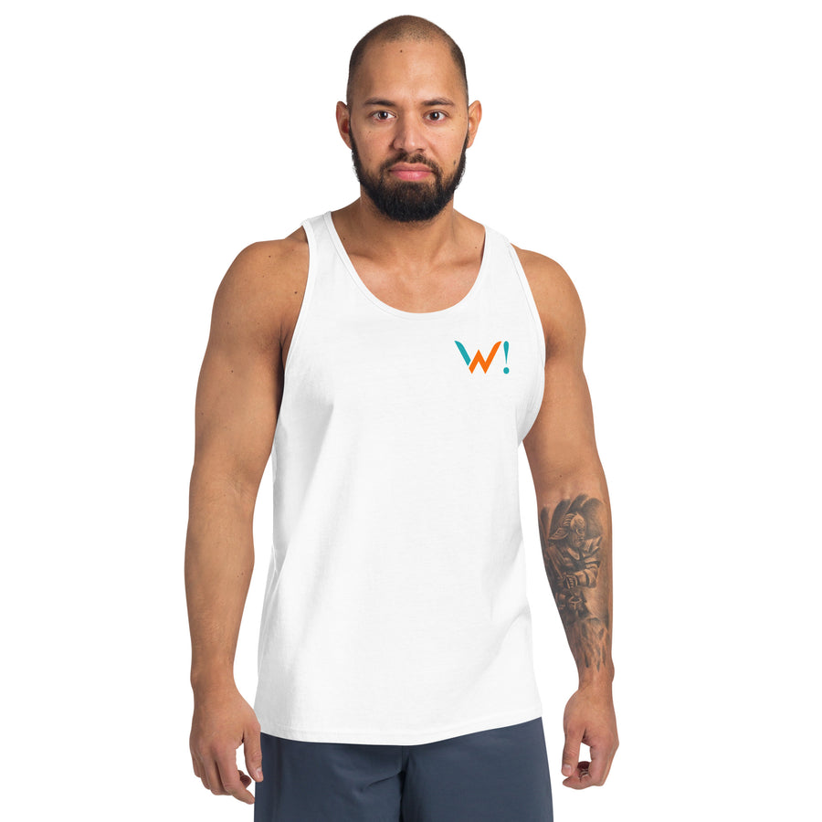 " W! " (side) Wololoy! Unisex Tank Top