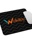 Black: " Wololoy! " mouse pad