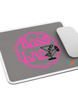 Gray: " Boss Lady " mouse pad