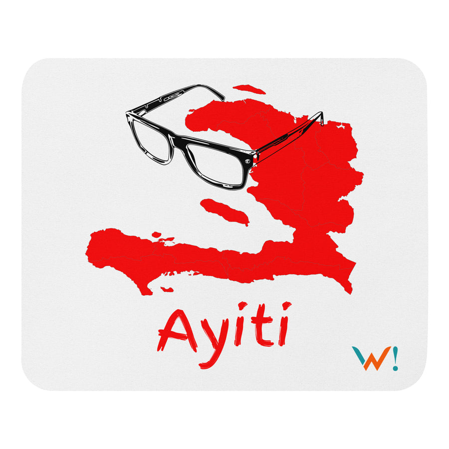 Red: " Fouyapòt " mouse pad