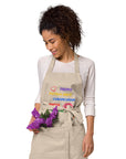 " Fresko-Pistach Griye... Fridòdòy collection - organic cotton apron