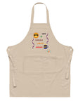 " Kafe-Te-Chokola-... Fridòdòy collection - organic cotton apron
