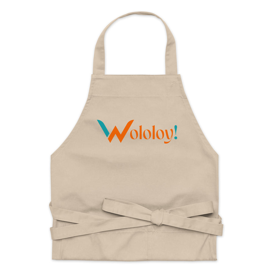 " Wololoy! " - organic cotton apron
