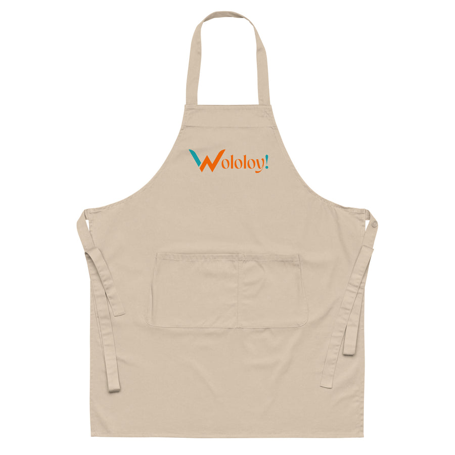 " Wololoy! " - organic cotton apron