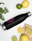 Black: " Boss Lady " Wololoy! Stainless Steel Water Bottle