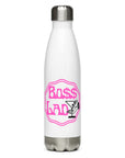 White: " Boss Lady " Wololoy! Stainless Steel Water Bottle