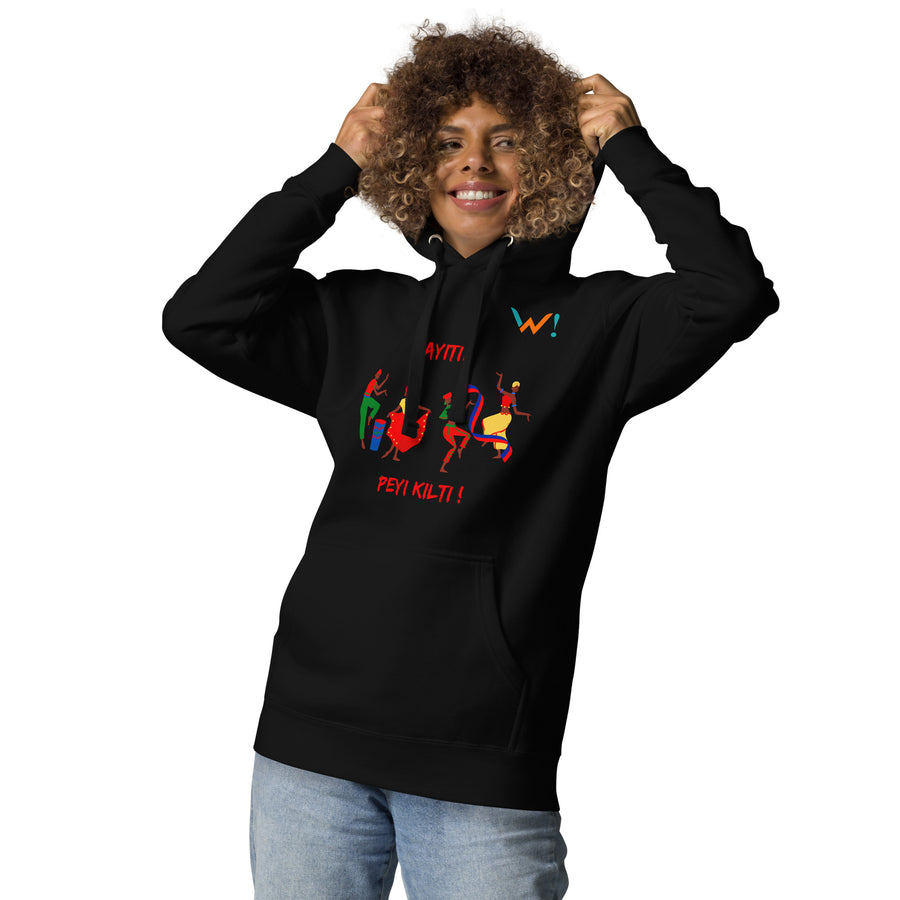 " Ayiti, Peyi Kilti! " - Unisex Hoodie