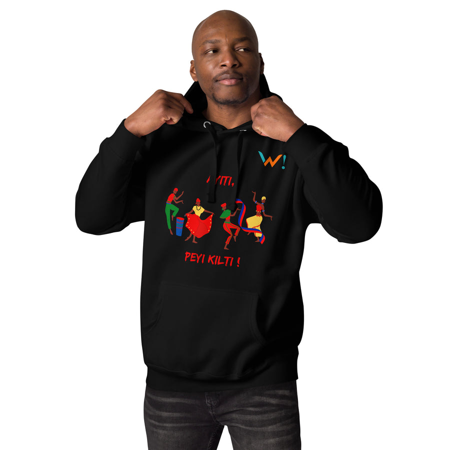 " Ayiti, Peyi Kilti! " - Unisex Hoodie