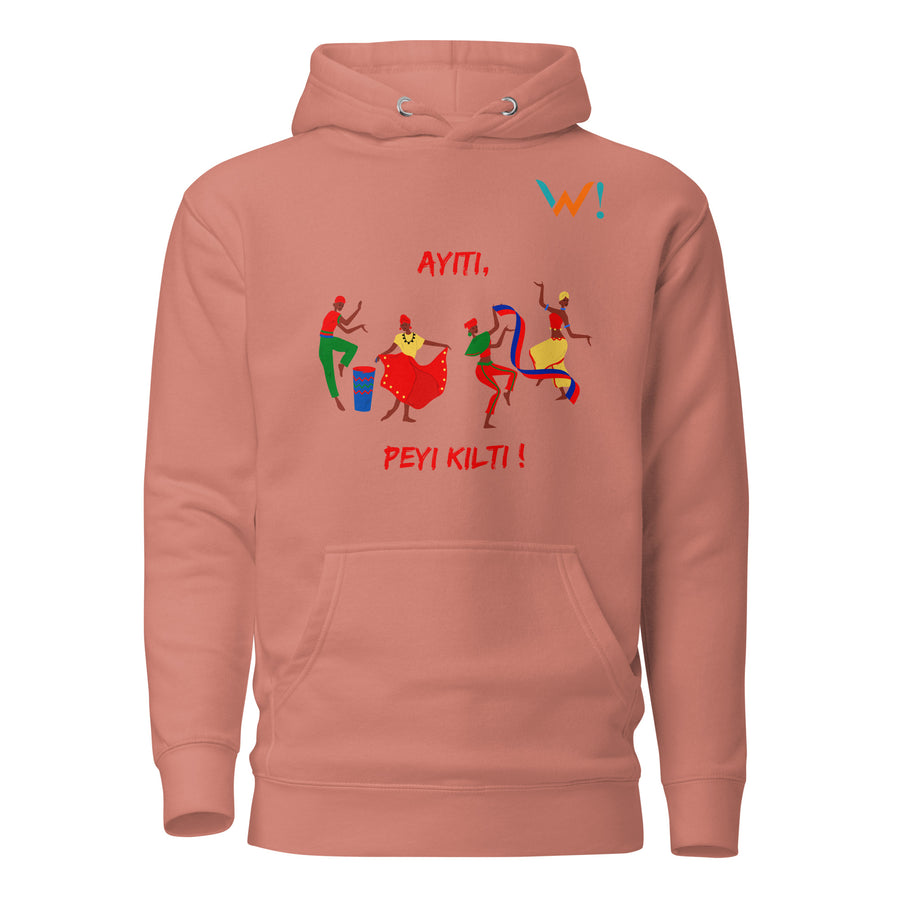 " Ayiti, Peyi Kilti! " - Unisex Hoodie