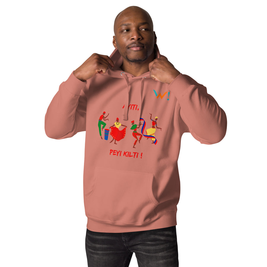 " Ayiti, Peyi Kilti! " - Unisex Hoodie