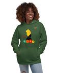 Yellow accent: " Wifout! " - Unisex Hoodie