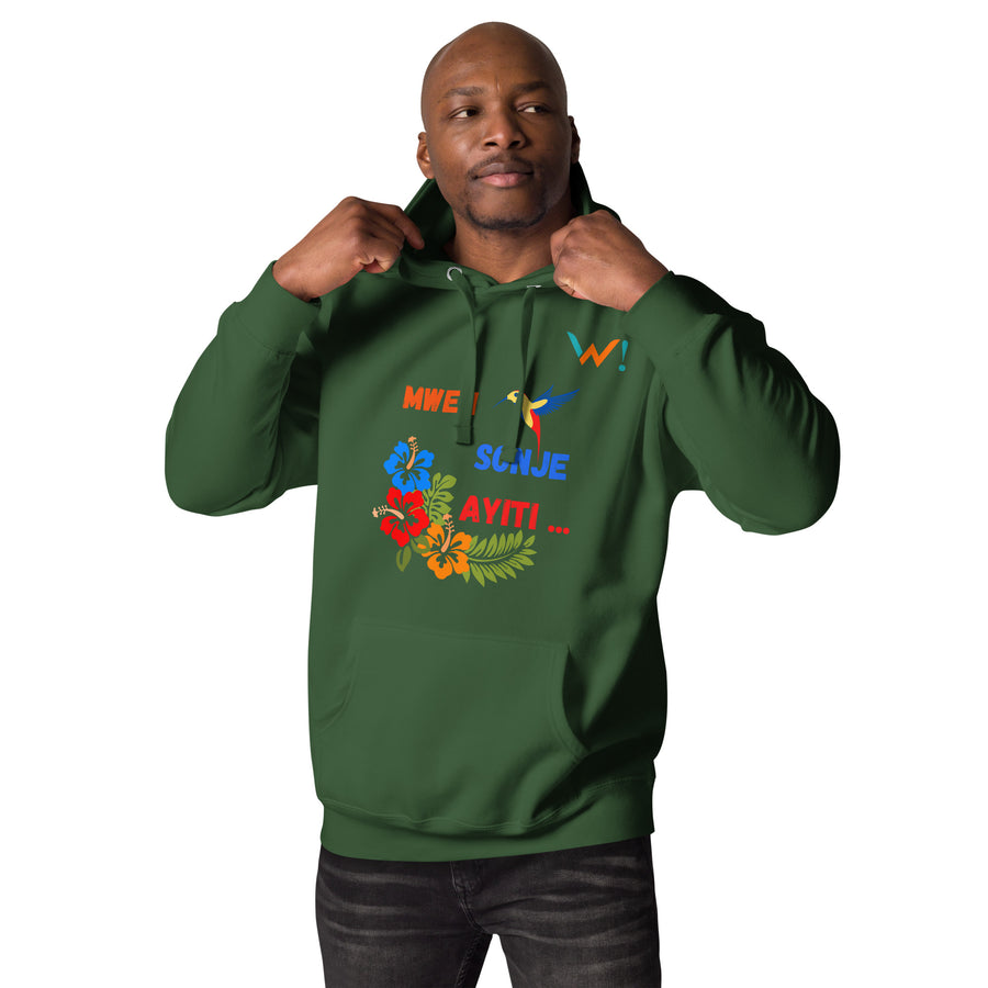 " Mwen Sonje Ayiti... " - Unisex Hoodie