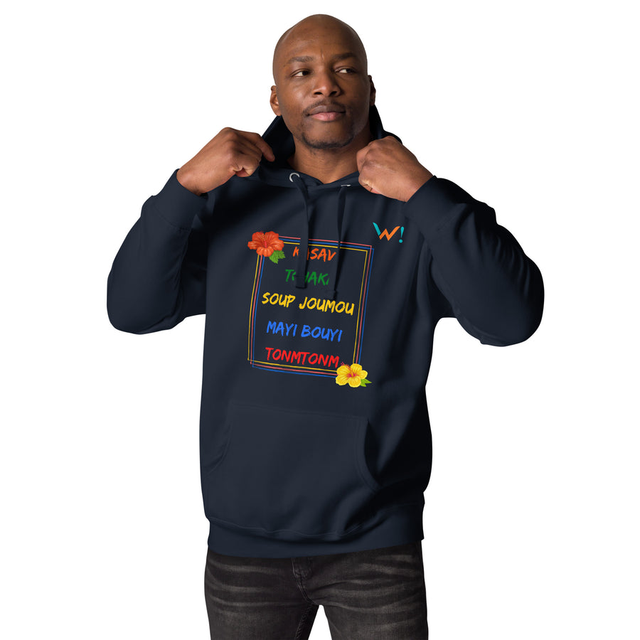 Kasav-Tchaka - Koleksyon Fridòdòy - Unisex Hoodie