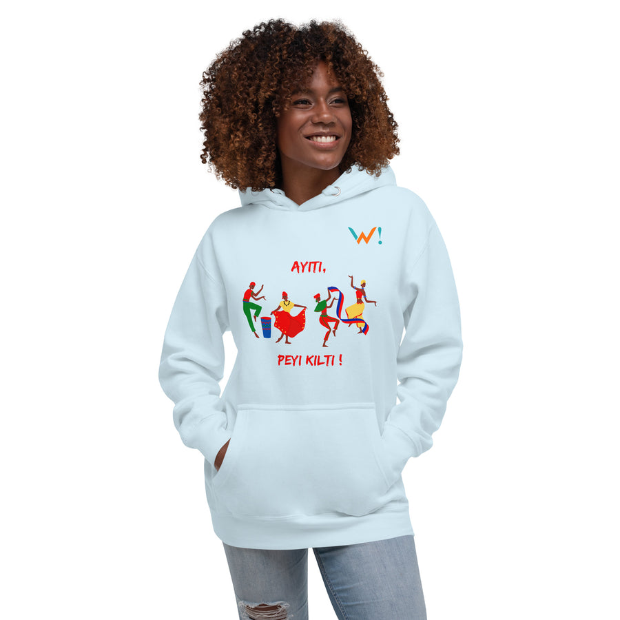 " Ayiti, Peyi Kilti! " - Unisex Hoodie