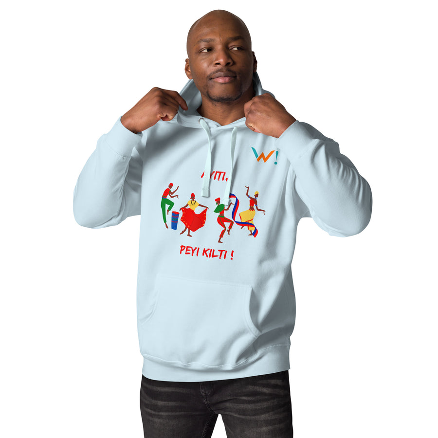 " Ayiti, Peyi Kilti! " - Unisex Hoodie