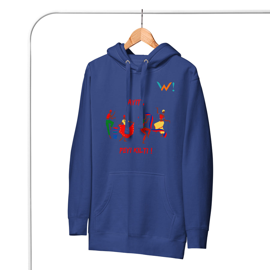 " Ayiti, Peyi Kilti! " - Unisex Hoodie